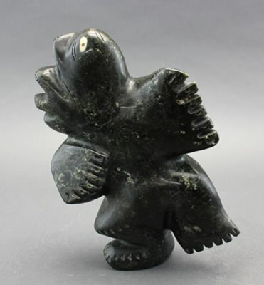 Sample artwork by Andy Palongayak (Born 1946), known for inuit art - View similar artists and auction records