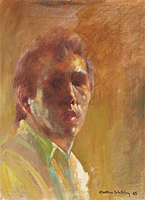 Portrait of Arthur Shilling: Self-portrait