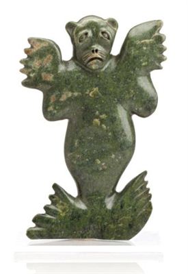 Cape Dorset Spirit Figure by Kaka (Qaqaq) Ashoona - Auction record, sale price, and art valuation. Compare with similar artists and explore comparable artworks.