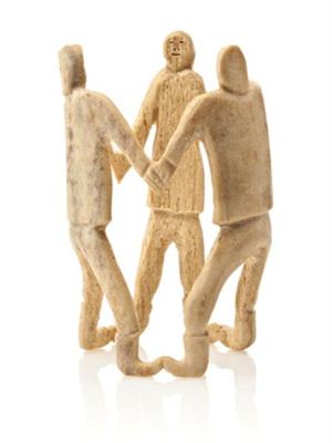 Kangiqsualujjuaq (George River) Three Figures