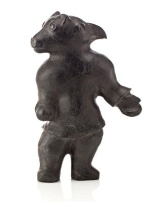 Baker Lake Bear-Bird Transformation Figure