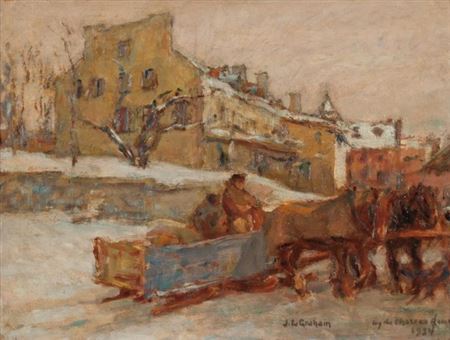 Chateau de Ramezay by James Lillie Graham - Auction record, sale price, and art valuation. Compare with similar artists and explore comparable artworks.