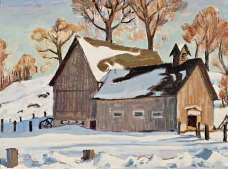 Barns at Cantley, Quebec