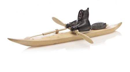 Sample artwork by Josie Nulukie (1931 - 1980), known for sculpture - View similar artists and auction records