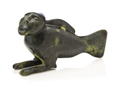 Sample artwork by Tukiki Manomie (1952 - 2017), known for inuit sculpture - View similar artists and auction records