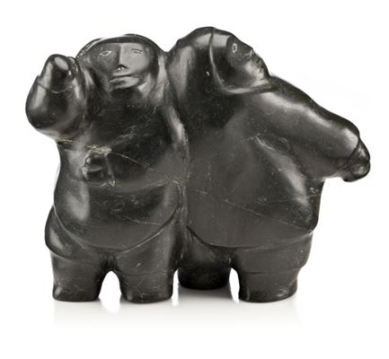 Black stone by Peter Paloogahyak Sevoga - Auction record, sale price, and art valuation. Compare with similar artists and explore comparable artworks.