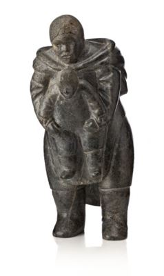 Sample artwork by Mary Papigatok (1910 - 1987), known for inuit sculpture - View similar artists and auction records