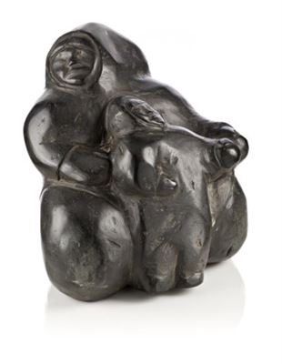 Sample artwork by Paul Toolooktook (1947 - 2003), known for inuit sculpture - View similar artists and auction records