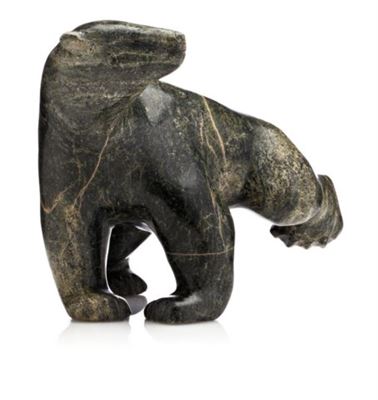 Polar Bear ca. mid 1980s by Towatuga Sagouk - Auction record, sale price, and art valuation. Compare with similar artists and explore comparable artworks.
