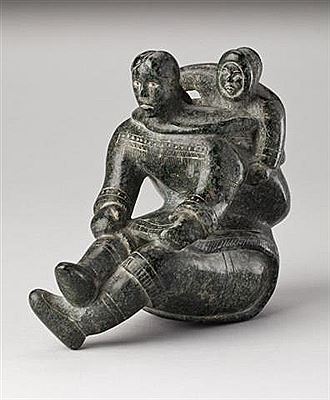 Seated Mother and Child