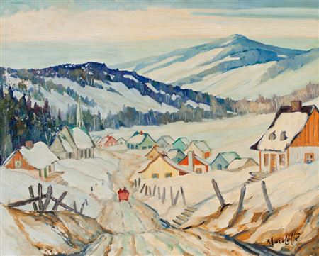 Laurentian Village in Winter