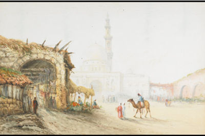 CAIRO STREET SCENE by Frank Catano - Auction record, sale price, and art valuation. Compare with similar artists and explore comparable artworks.