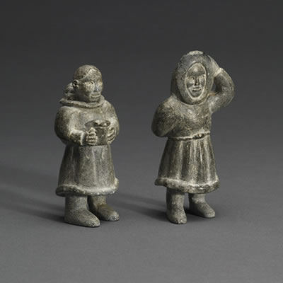 Sample artwork by Agnes Topiak (1905 - 1979), known for inuit art - View similar artists and auction records