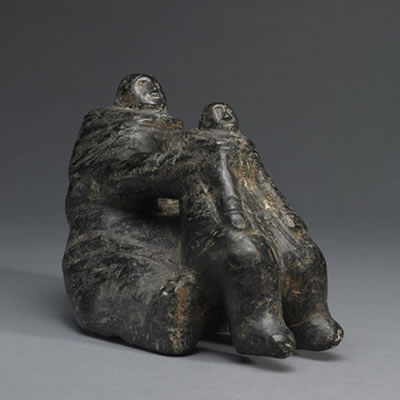 Sample artwork by Eelee Shuvigar (1904 - 1977), known for inuit sculpture - View similar artists and auction records