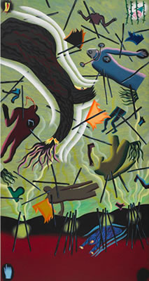 ELEGIA (FROM GULLIVER'S TRAVELS) by Joel Besmar - Auction record, sale price, and art valuation. Compare with similar artists and explore comparable artworks.