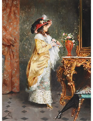 A FINAL TOUCH by Casimiro Tomba Aldini - Auction record, sale price, and art valuation. Compare with similar artists and explore comparable artworks.