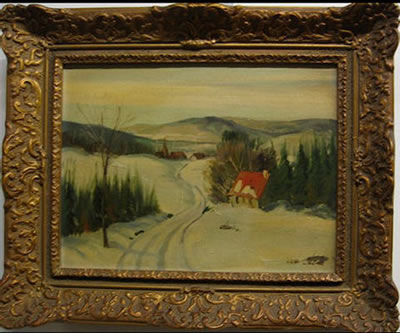 WINTER VIEWS (pair)