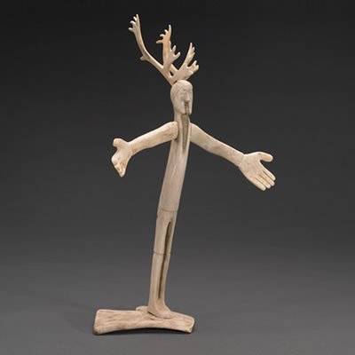 Sample artwork by Peter Assivaaryuk (Born 1914), known for inuit sculpture - View similar artists and auction records
