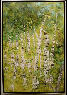 BIRCH TREES by William Allister - Auction record, sale price, and art valuation. Compare with similar artists and explore comparable artworks.
