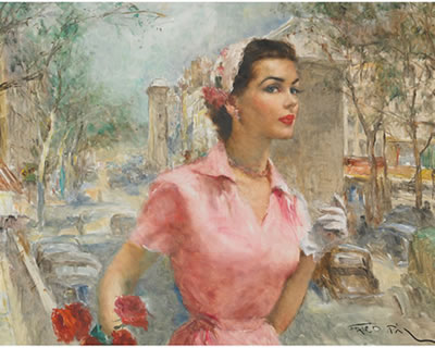 ANNABELLA by Pal Fried - Auction record, sale price, and art valuation. Compare with similar artists and explore comparable artworks.