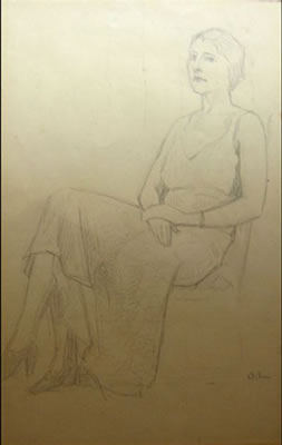 PORTRAIT OF FLORENCE BINDOFF