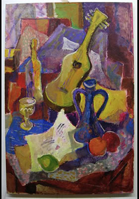 STILL LIFE WITH GUITAR