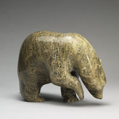 POLAR BEAR by Ashevak Tunnillie - Auction record, sale price, and art valuation. Compare with similar artists and explore comparable artworks.