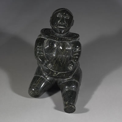 Sample artwork by Abraham Nastapoka (1900 - 1981), known for sculpture - View similar artists and auction records