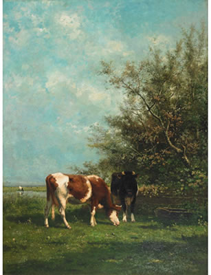 PASTURES by Jan Vrolyk - Auction record, sale price, and art valuation. Compare with similar artists and explore comparable artworks.