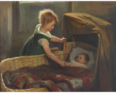 AAN DE WIEGL (AT THE CRADLE)