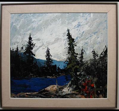 Evening Lake Scene