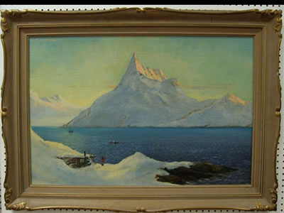 Scene in Greenland