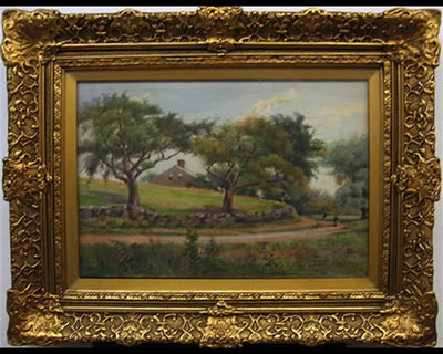 A COUNTRY STROLL by Joseph Rolph - Auction record, sale price, and art valuation. Compare with similar artists and explore comparable artworks.