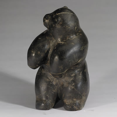 POLAR BEAR by Mathew Aqigaaq - Auction record, sale price, and art valuation. Compare with similar artists and explore comparable artworks.