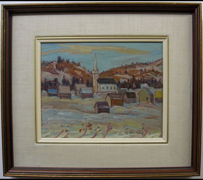 LAURENTIANS, QUE. by Raymond Bourque - Auction record, sale price, and art valuation. Compare with similar artists and explore comparable artworks.