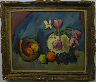 STILL LIFE by Herman Heimlich - Auction record, sale price, and art valuation. Compare with similar artists and explore comparable artworks.