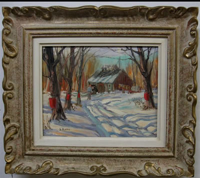 SUGARING, RAWDON, QUE.; ST. SAUVER, QUE.