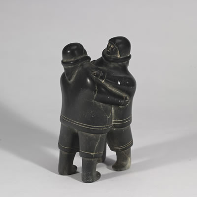 EMBRACING MEN by Pauloosie Karpik - Auction record, sale price, and art valuation. Compare with similar artists and explore comparable artworks.