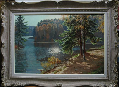 AUTUMN ON HORSESHOE LAKE, HALIBURTON