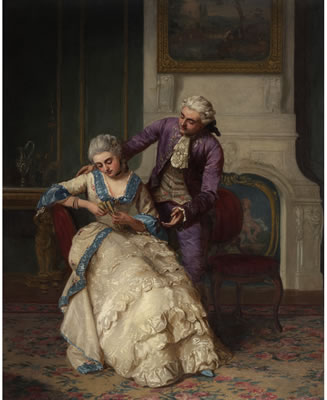 A PASSING CLOUD by Ernest Gustave Girardot - Auction record, sale price, and art valuation. Compare with similar artists and explore comparable artworks.