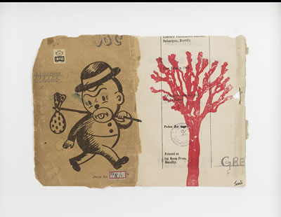 Sample artwork by Gary Taxali (Born 1968), known for illustration - View similar artists and auction records