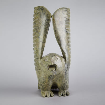 BIRD WITH UPSWEPT WINGS