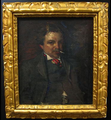 Portrait of Henry Young Alison: Self-portrait