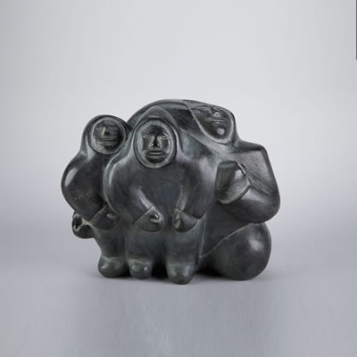 Sample artwork by Mathew Aqigaaq (1940 - 2010), known for sculpture - View similar artists and auction records