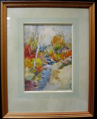 AUTUMN CREEK STUDY by William St Thomas Smith - Auction record, sale price, and art valuation. Compare with similar artists and explore comparable artworks.
