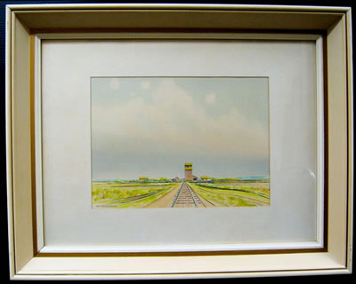 PRAIRIE WITH GRAIN ELEVATOR