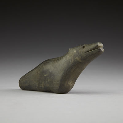 Sample artwork by Jimmy Taipanak (1919 - 2000), known for inuit sculpture - View similar artists and auction records