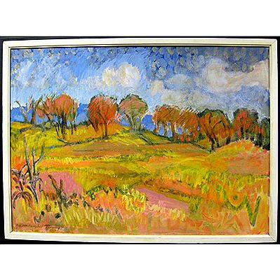 LANDSCAPE AT GLENBROOKE, SARGEANT BAY, LAKE MEMPHRAMAGOG, P.O.