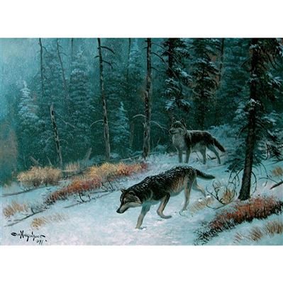 MIDNIGHT HUNTERS (WOLVES)