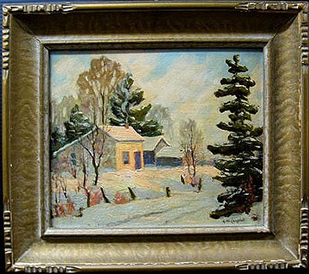 SIDE-ROAD ISLINGTON by Alfred William Campbell - Auction record, sale price, and art valuation. Compare with similar artists and explore comparable artworks.